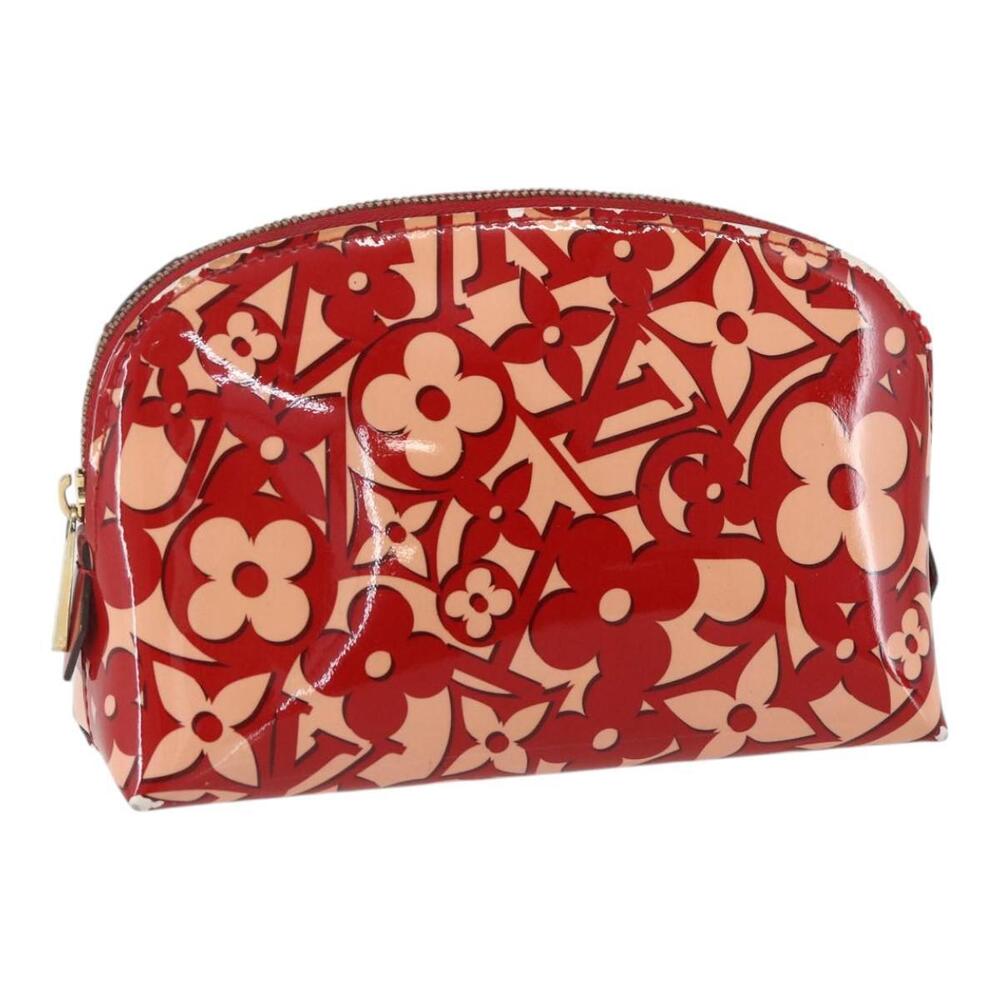 LOUIS VUITTON Sweet Monogram Pochette Cosmetic PM Pomme D'amour LV Auth 157048